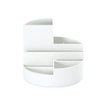 Maul Stiftehalter MAULrundbox Weiss