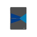 LEITZ Collegeblock Office Card A4 46470035 blau kariert