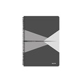 LEITZ Collegeblock Office Card A4 46470085 grau kariert