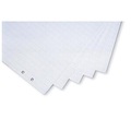 magnetoplan Flipchart-Papier Format 650 x 930 mm plan liegend, VE 5 Blöcke à 20 Blatt