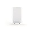 magnetoplan Infinity Wall mobil beidseitig weiß emailliert HxBxT 1910 x 1000 x 340 mm