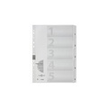 PAGNA Register Karton weiss A4 31003-08 5-teilig, 1-5