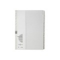 PAGNA Register Karton A4 31008-08 weiss 1-31