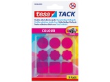 Tesa, tesa® TACK – doppelseitige Klebepads Pink tesa Inhalt: 1 Pckg.