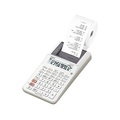 Casio HR-8RCE-WE Druckender Tischrechner Weiß Display (Stellen): 12 batteriebetrieben, netzbetrieben (Optional) (B x H x