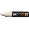 UNI-BALL Posca Marker 8mm PC-8K BEIGE beige, Keilspitze