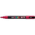 UNI-BALL Posca Marker 0.9-1.3mm PC-3M Dark red dunkelrot