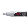 UNI-BALL Posca Marker 8mm PWE8K SILVER silber, Keilspitze