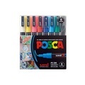 UNI-BALL Marker Posca 0.9-1.3mm PC-3M 8C 8 Farben ass.