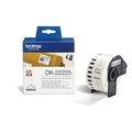 Brother, Brother DK-22225 Etiketten Rolle 38 mm x 30.48 m Papier Weiß 1 Rolle(n) Permanent DK22225 Universal-Etiketten
