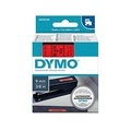Schriftband DYMO D1 40917 Bandfarbe: Rot Schriftfarbe:Schwarz 9 mm 7 m