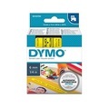 Schriftband DYMO D1 43618 Bandfarbe: Gelb Schriftfarbe:Schwarz 6 mm 7 m