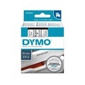 Dymo, DYMO D1-Schriftband Breite 19 mm schwarz auf transparent, VE 1 Stk
