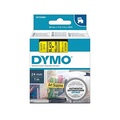 DYMO D1-Schriftband Breite 24 mm schwarz auf gelb, VE 1 Stk