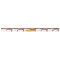 SIECO, SIECO Wandtafellineal 100cm 332100 weiss, mit Griff