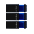DISK2GO USB-Stick qlik edge 16GB 30006729 USB 2.0 triple pack