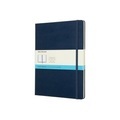 undefined, Moleskine Sapphire Blue Notebook Extra Large Dotted Hard
