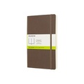 Moleskine Earth Brown Notebook Large Plain Soft