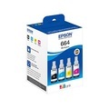 Epson EcoTank 664 - 4er-Pack - Schwarz, Gelb, Cyan, Magenta - Original - Nachfülltinte