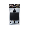 SECURIT Kreidetafel-Staffelei MINI MNI-BL-KR-1 schwarz 24.4x15x13.5cm