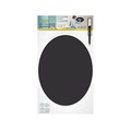 Securit Kreidetafel Silhouette Oval mit