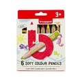 Bruynzeel, BRUYNZEEL Buntstifteset Kids dick 60119006 6 Farben