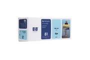 HP Tintenpatrone cyan/hell Nr 81 680 ml Dye