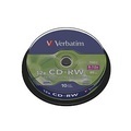 Verbatim 43480 CD-RW Rohling 700 MB 10 St. Spindel Wiederbeschreibbar