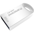 Transcend JetFlash® 710S USB-Stick 64 GB Silber TS64GJF710S USB 3.0