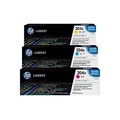 3 Original Tonerpatronen CMY (Rainbow-Kit) HP No. 304A, CF372AM