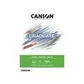 CANSON Zeichenblock Graduate A4 400110365 30 Blatt, Zeichnen, 160g