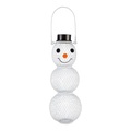 Vogelfutter-Schneemann 