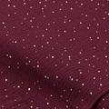 Musselin/Doppel-Gaze mit Glitzerdruck 