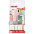 edding, edding Glanzlackmarker, Pastell, 5 Stifte