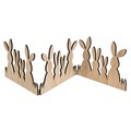 Hasen aus Holz, 66 x 14 cm