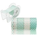 Heyda, Deko-Tapes-Mini, mint, 12 mm, 15 m