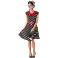 undefined, Rock'n'Roll-Kleid, schwarz