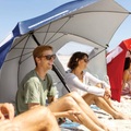 Sport-Brella, Sport-Brella Strandschirm Premiere XL Blau 243 cm