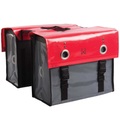 Willex, Willex Fahrradtaschen Tarpaulin 52 L Rot und Dunkelgrau