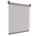 Decosol Rollo Deluxe Lichtdurchlässig Weiß Streifen 90×190 cm