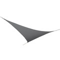 Bo-Camp Sonnensegel Dreieck Anthrazit 3,6×3,6×3,6 m 4471441
