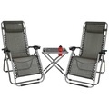 Abbey Camp Terrassen-Set 3-tlg. Anthrazit 21DT-ANT-Uni