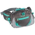 Abbey Gürteltasche Anthrazit und Smaragdgrün 21QE-AGG-Uni
