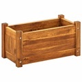 Diverse Hardware, Pflanzkasten Akazienholz 50 x 25 x 25 cm