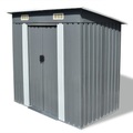 Diverse Hardware, Gartenschuppen Grau Metall