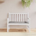 vidaXL Gartenbank-Auflage Grau 100x50x4 cm