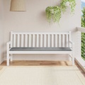 vidaXL Gartenbank-Auflage Grau 180x50x4 cm