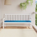 vidaXL, vidaXL Gartenbank-Auflage Blau 180x50x4 cm