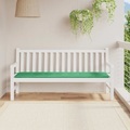 vidaXL Gartenbank-Auflage Grün 180x50x4 cm