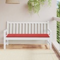 vidaXL, vidaXL Gartenbank-Auflage Rot 150x50x4 cm